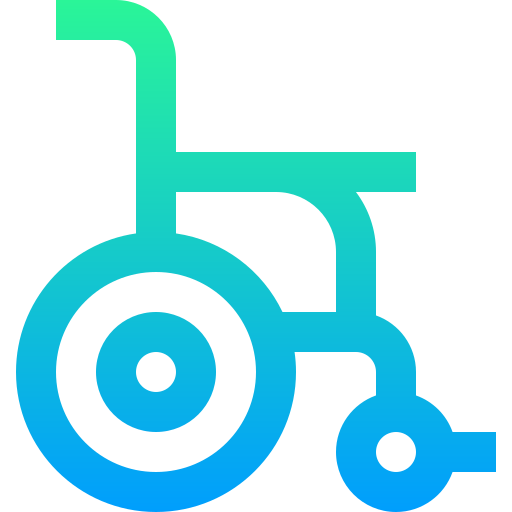 Wheelchair - free icon