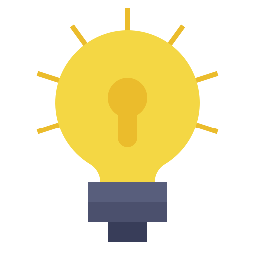 Light Bulb Generic Flat Icon