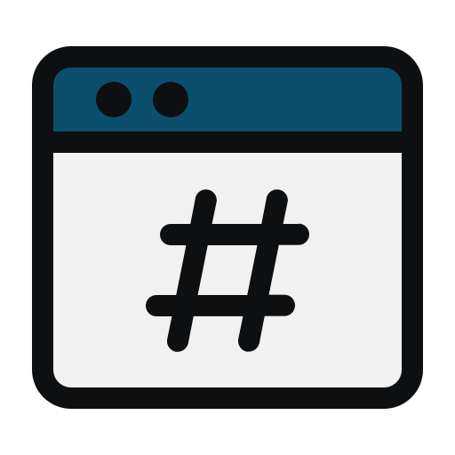 hastag Icône gratuit hastag Icône gratuit