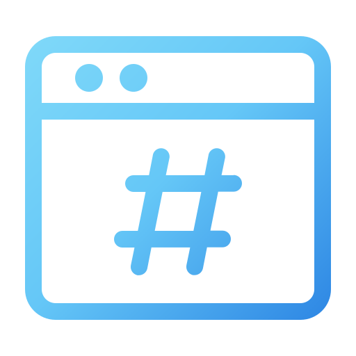 hastag Icône gratuit hastag Icône gratuit