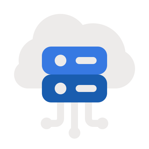 Cloud Data Generic Flat icon