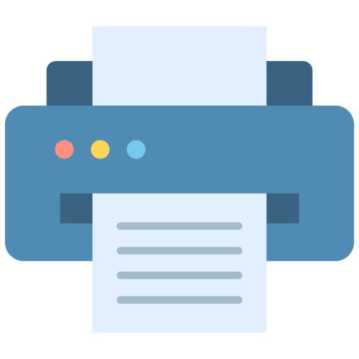 Printer Generic Flat icon