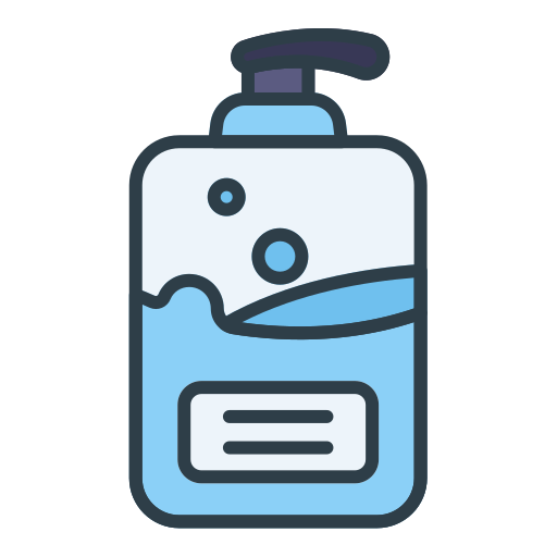 Body wash Generic Outline Color icon