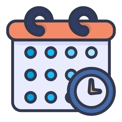 Calendar Generic Outline Color icon