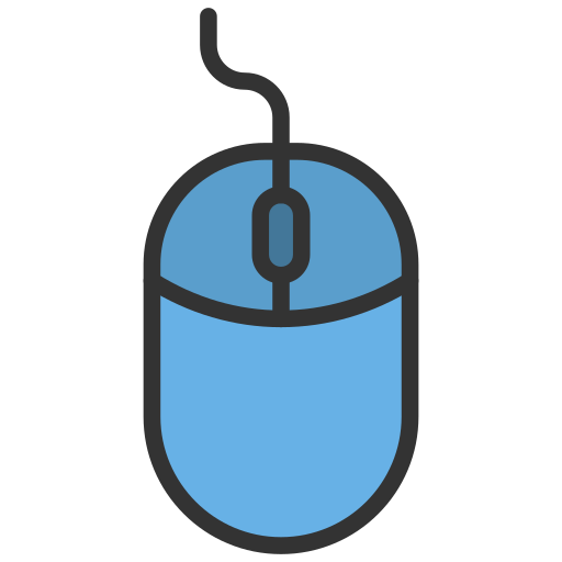 Computer mouse Generic Outline Color icon