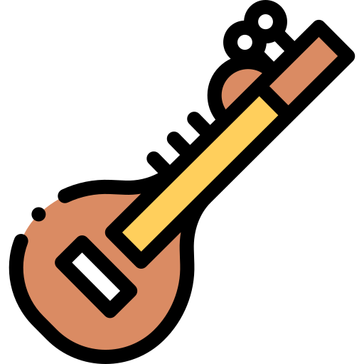 sitar icono gratis