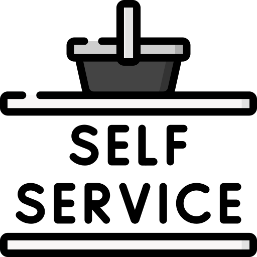 Self service free icon