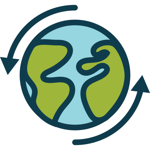 Sustainable Generic Outline Color icon