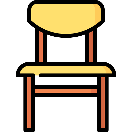 Chair Special Lineal color icon