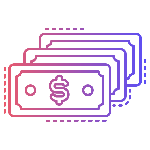 현금 무료 아이콘