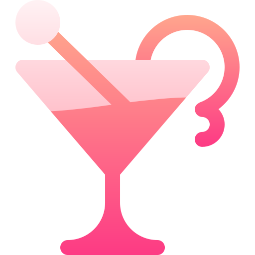 Cocktail Basic Gradient Gradient icon