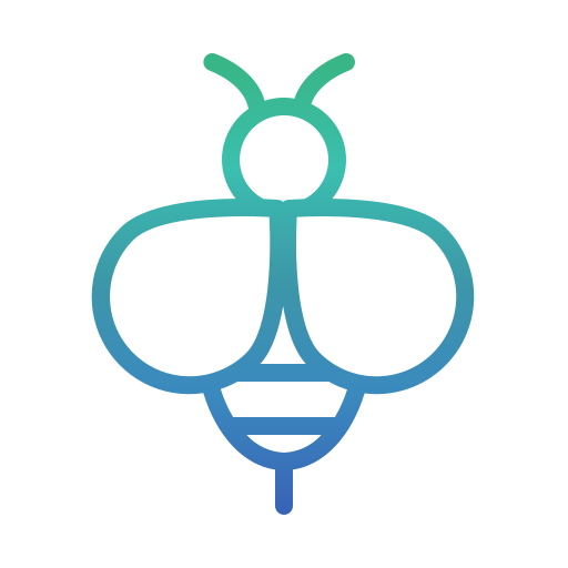 abeja icono gratis