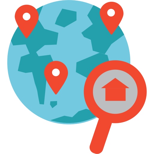 geolocalización icono gratis