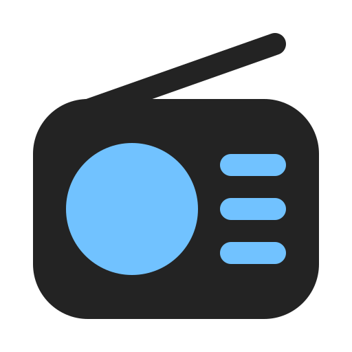 rádio grátis ícone