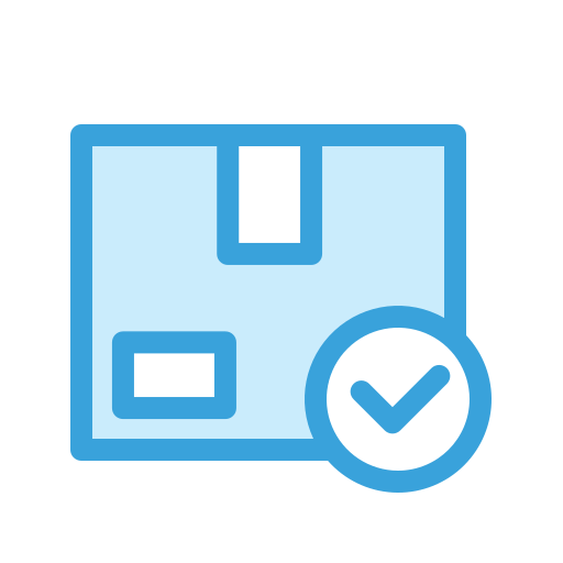 Delivered Generic Blue icon