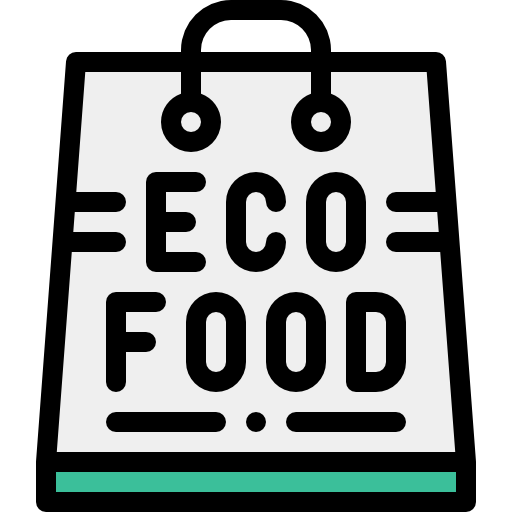 comida ecológica icono gratis