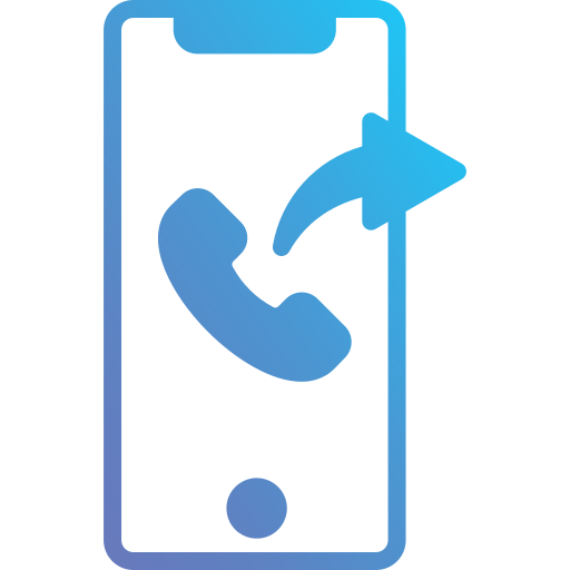 llamada saliente icono gratis