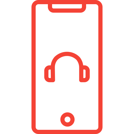 auricular icono gratis