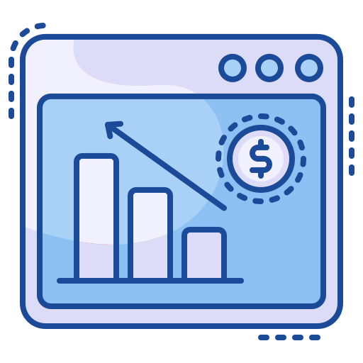 gráfico de crecimiento icono gratis