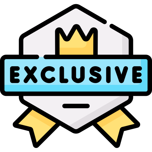 exclusivo icono gratis