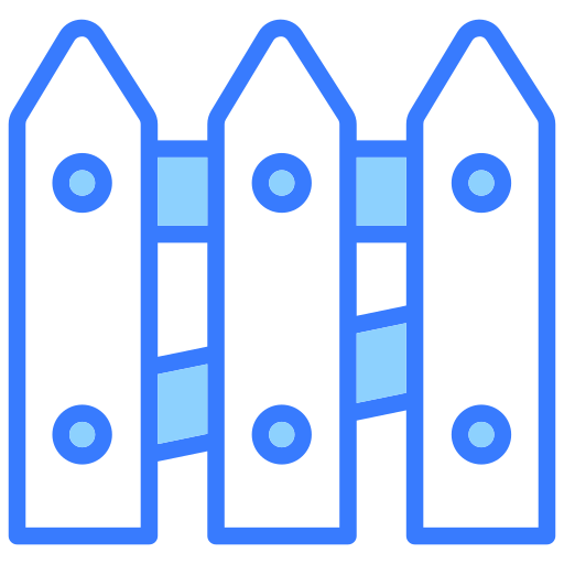 Fence Generic Blue icon