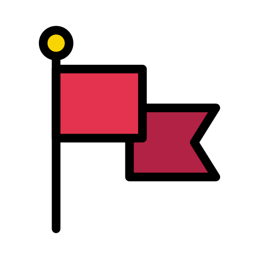 Flag free icon