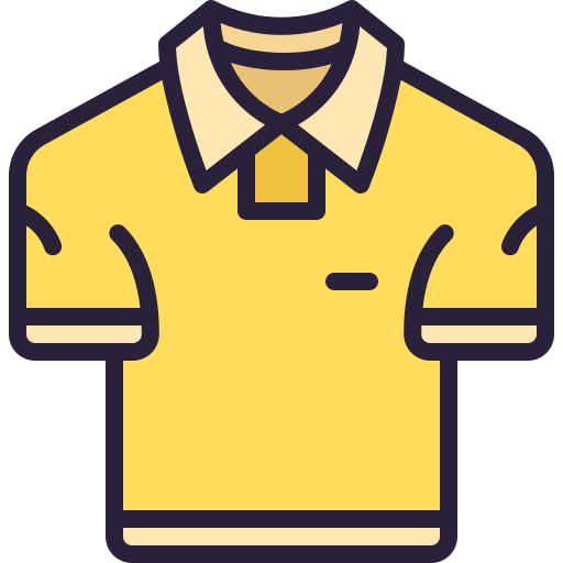 camisa polo icono gratis