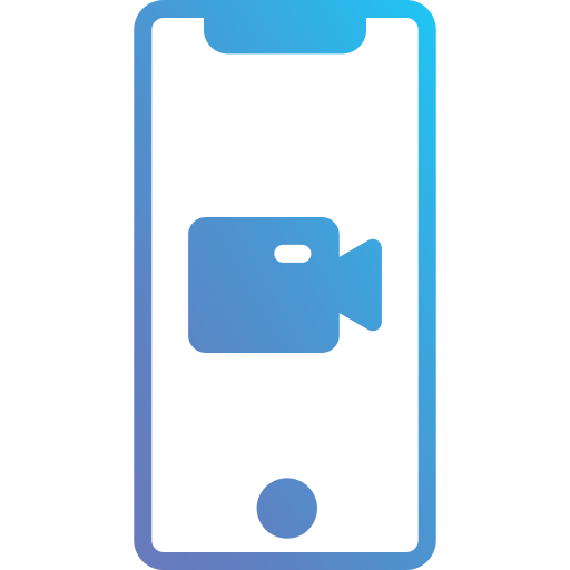 camara de video icono gratis