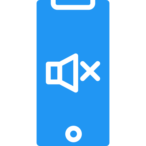 muet Icône gratuit muet Icône gratuit