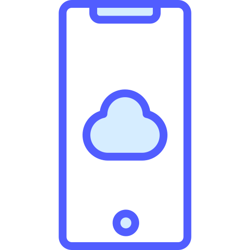 computación en la nube icono gratis