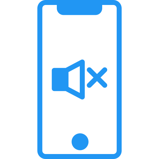 silencio icono gratis