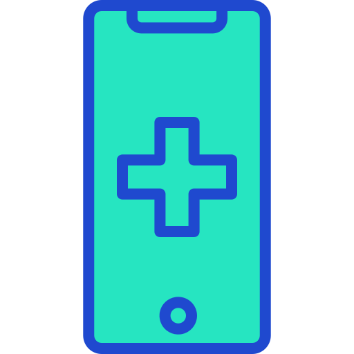 aplicación médica icono gratis