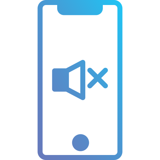 silencio icono gratis