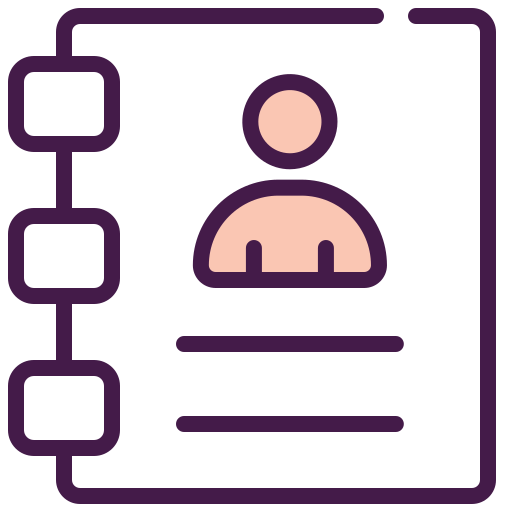 directorio telefónico icono gratis