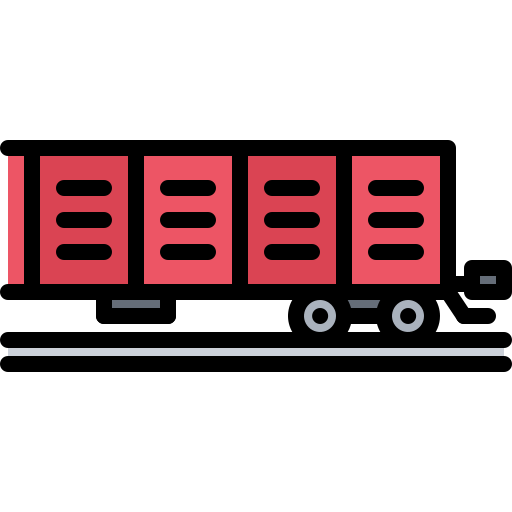 vagón de ferrocarril icono gratis