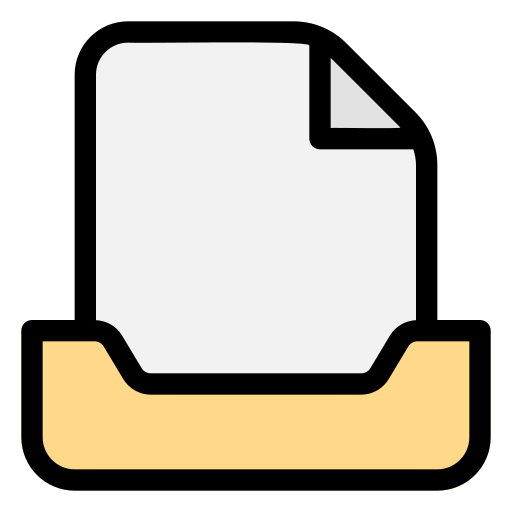 File Generic Outline Color icon