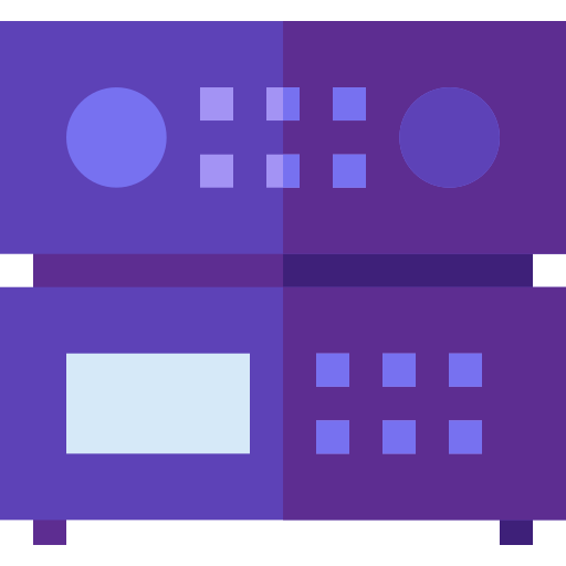 Amplifier Basic Straight Flat Icon