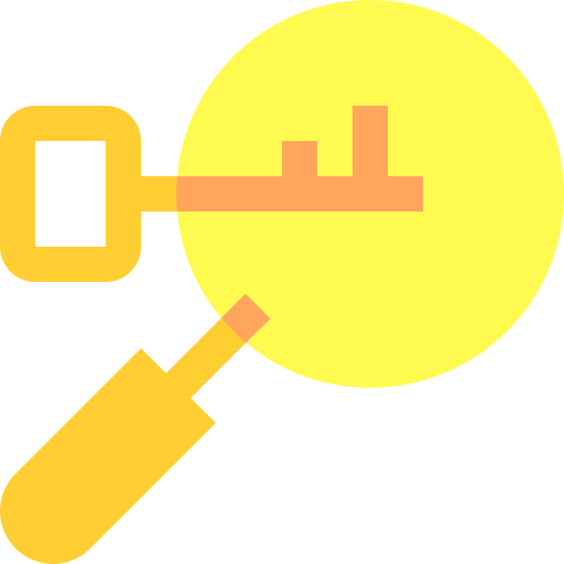 palabra clave icono gratis