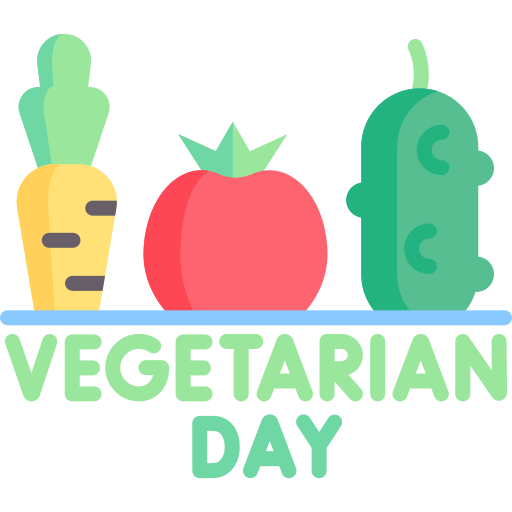 día mundial del vegetariano icono gratis