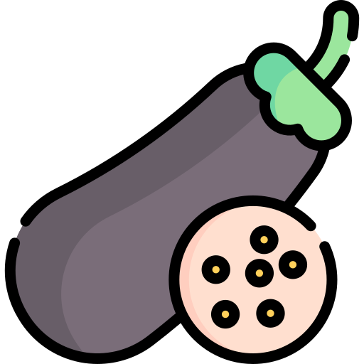 aubergine Icône gratuit
