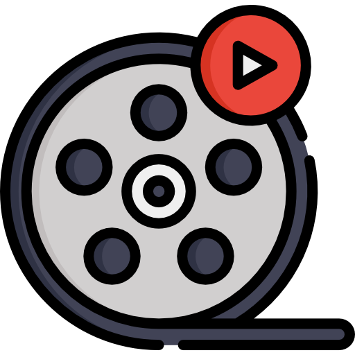 bobine de film Icône gratuit