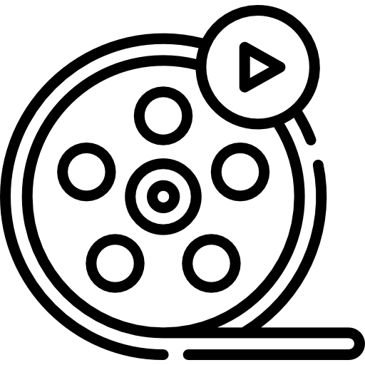 bobine de film Icône gratuit