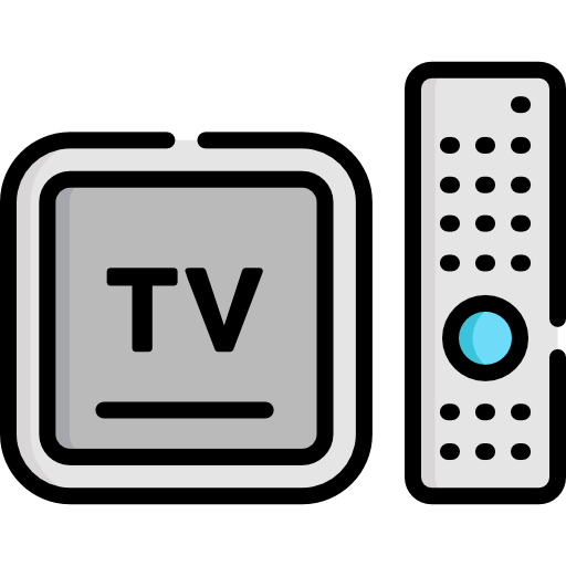 televisión inteligente icono gratis