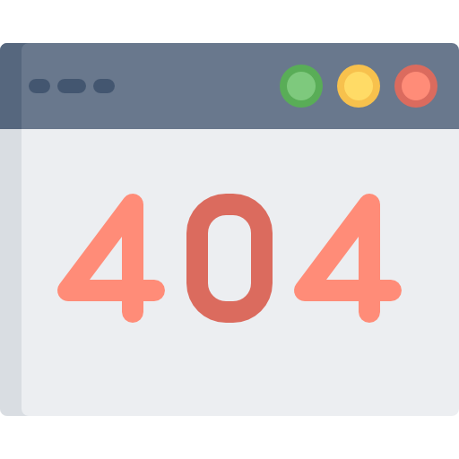 error 404 icono gratis