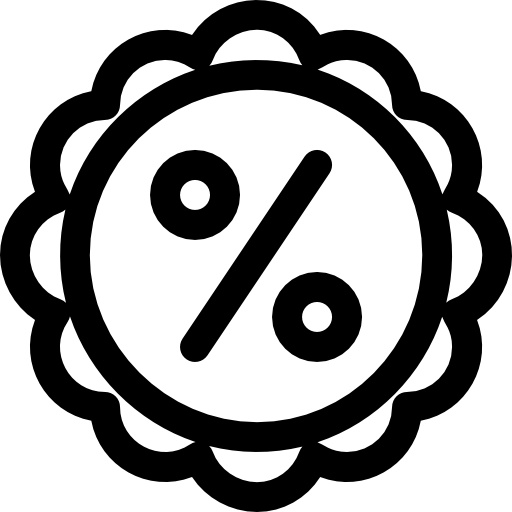 descuento icono gratis