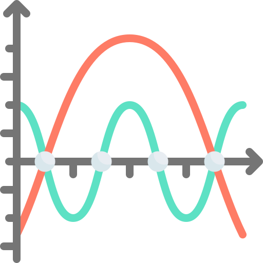 gráfico de linea icono gratis