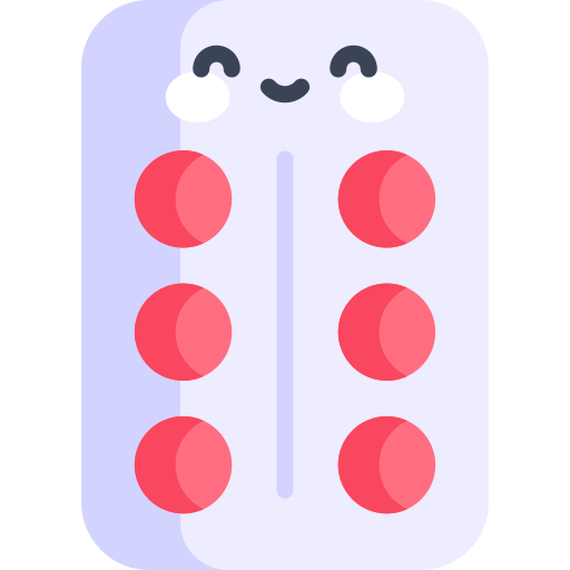 Pills Kawaii Flat icon