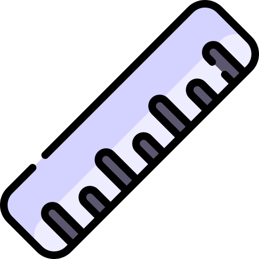 Ruler free icon Ruler free icon