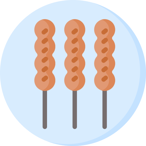 satay icono gratis