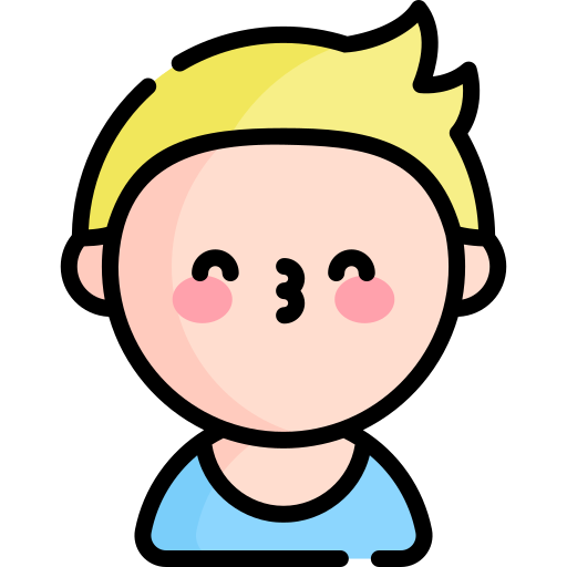 Boy Kawaii Lineal color icon